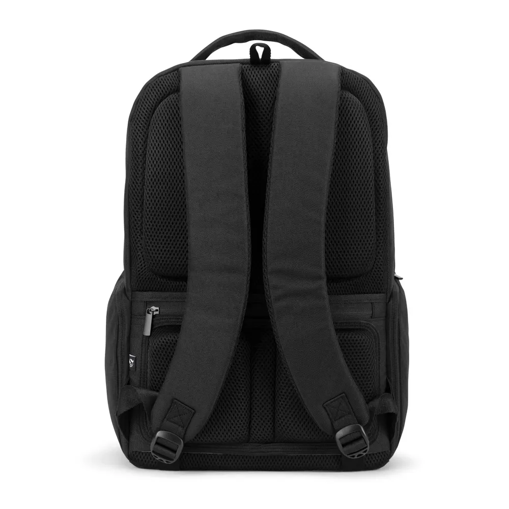 COPENHAGEN. Mochila em twill reciclado resistente à água com dois bolsos frontais de grande dimensão (17 3 )