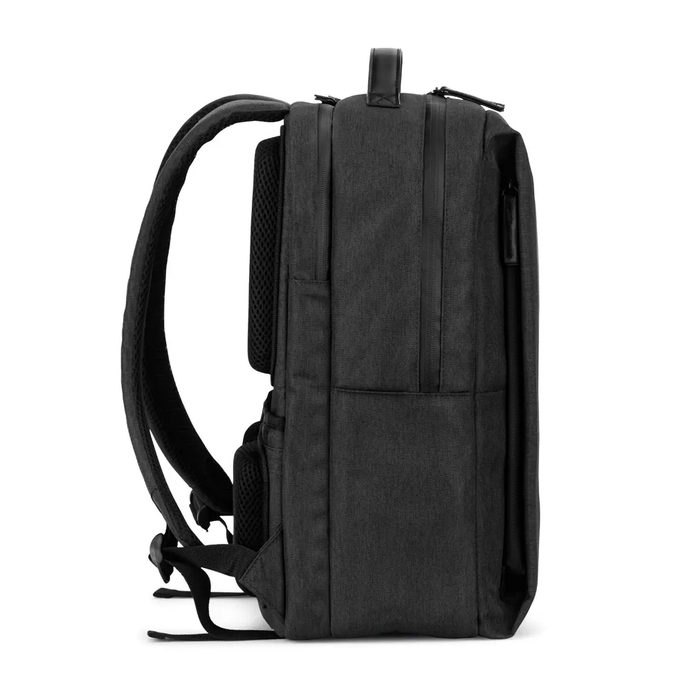 GLASGOW. Mochila para notebook (17 3 ) em poliéster reciclado de alta densidade 600D (20L)