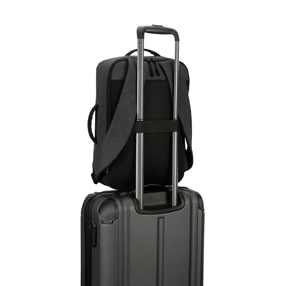 NIAMEY. Mochila para notebook 15 6  em poliéster reciclado 300D de alta densidade 15 L