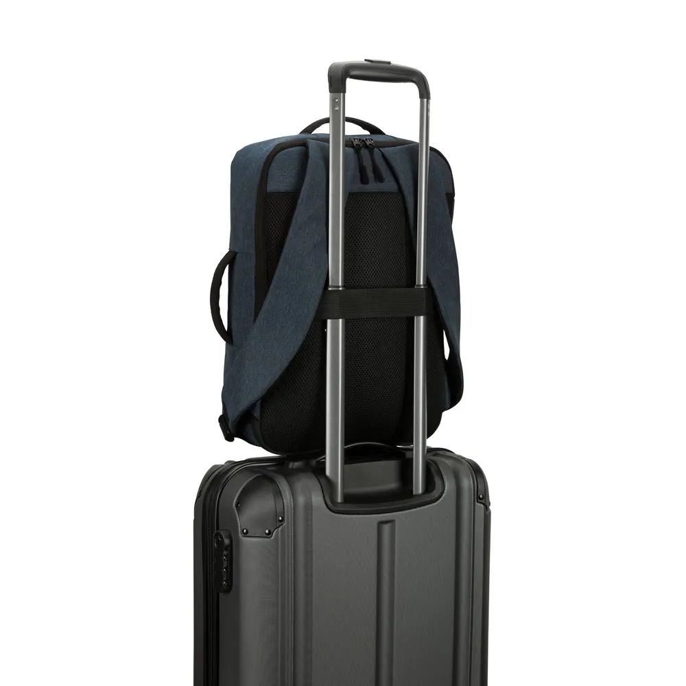 NIAMEY. Mochila para notebook 15 6  em poliéster reciclado 300D de alta densidade 15 L