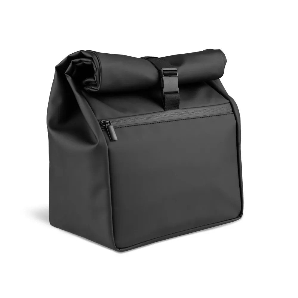 AZORES COOLER. Bolsa térmica  roll top  em PU, com isolamento em PEVA (7L)