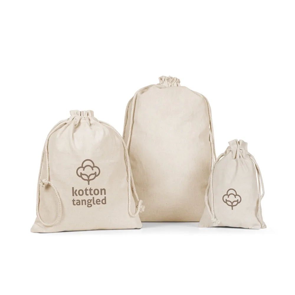 GIFTWRAP L. Sacola grande 100% algodão (120 g/m²)
