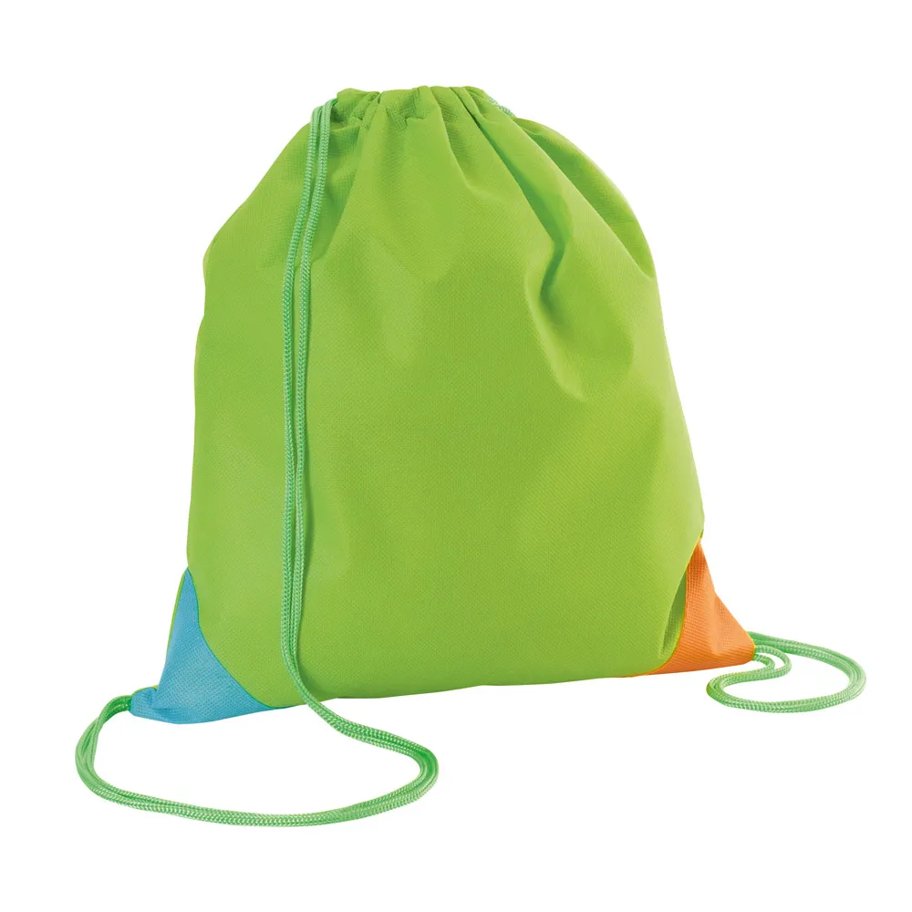 BISSAYA. Sacola tipo mochila em non-woven (80 g/m²)