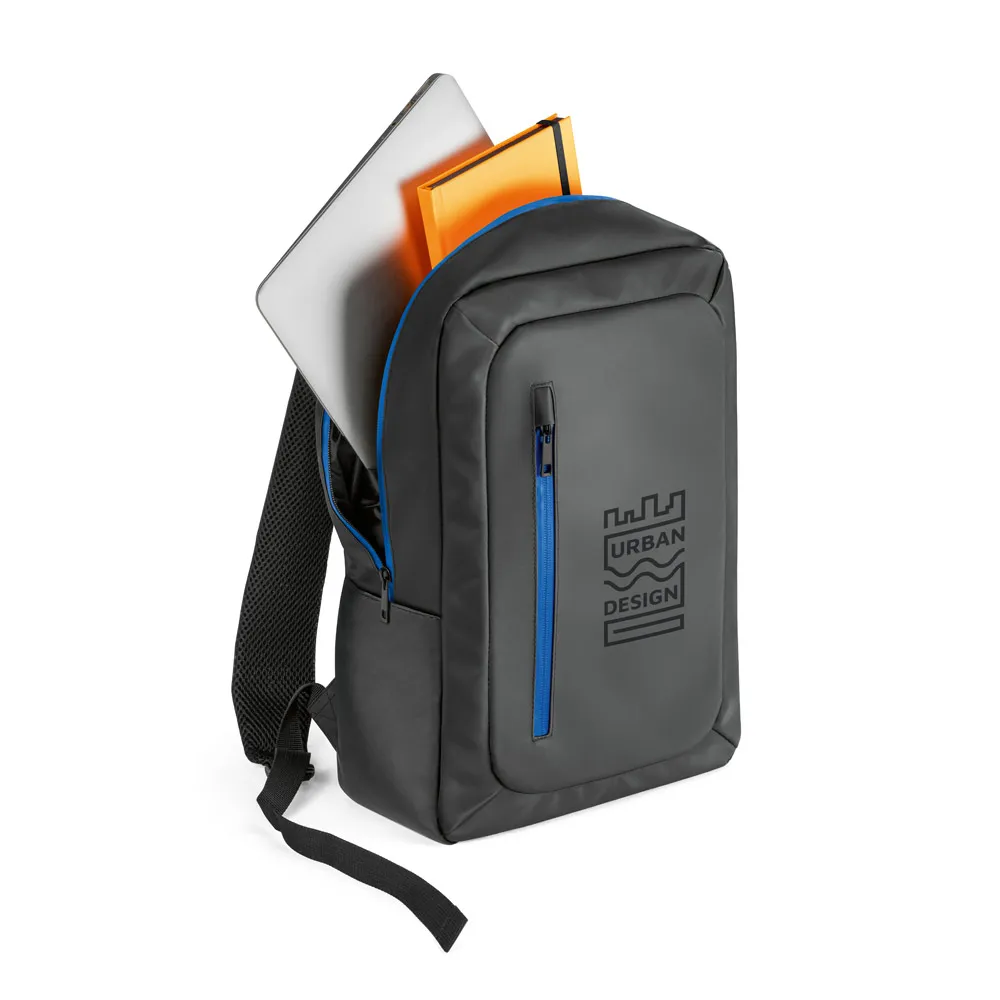 OSASCO. Mochila para notebook 15 6   em 600D com revestimento à água 10 L