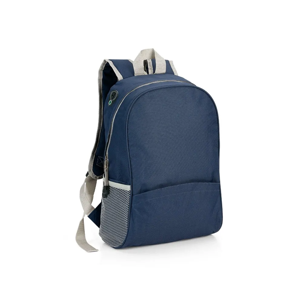 CITY. Mochila em 600D com saída para fone de ouvido 12 L