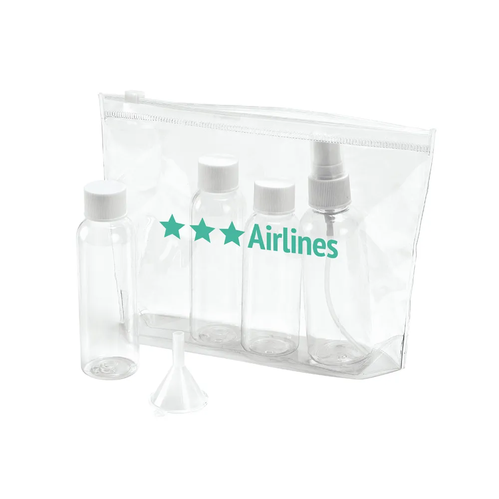 DENIRO. Bolsa de cosméticos hermética em PVC