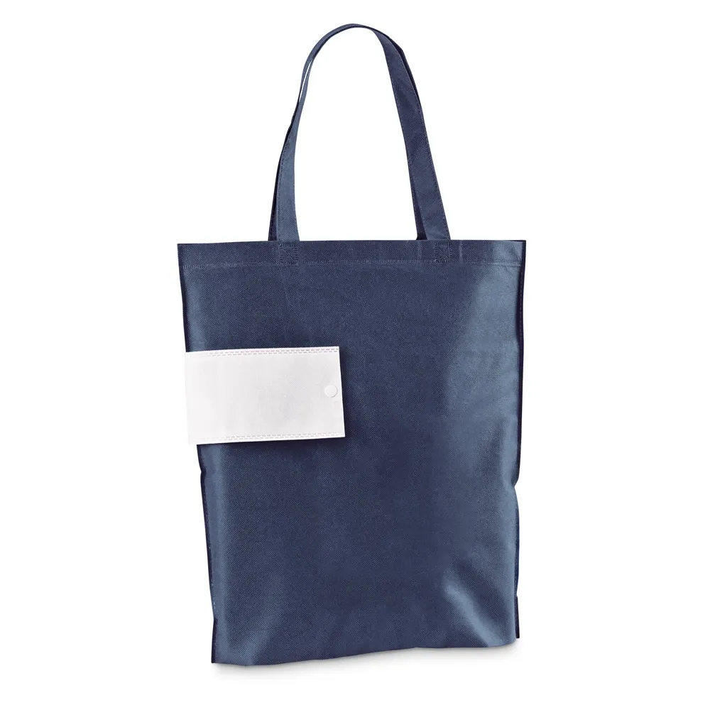 COVENT. Sacola dobrável em non-woven (80 g/m²) com alças