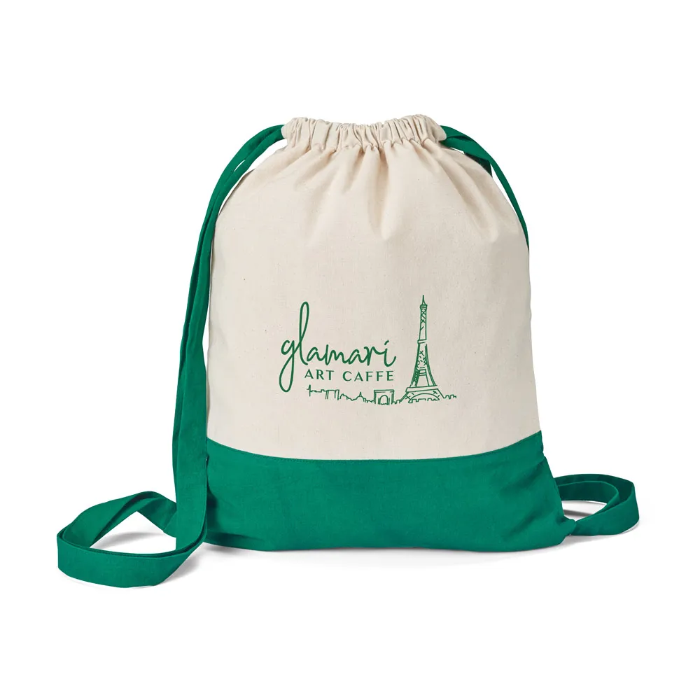 Mochila Saco de Algodão 35 x 43 cm