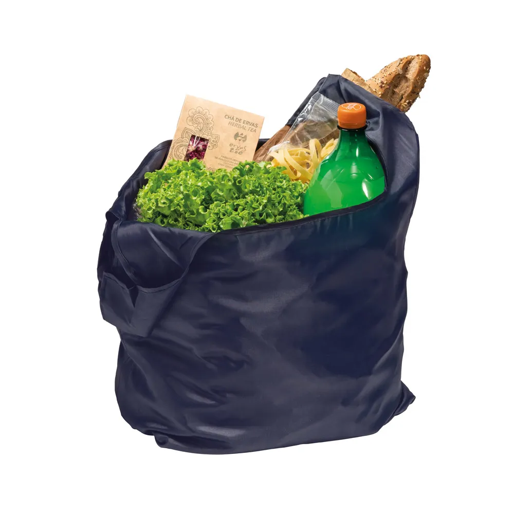 Sacola dobrável PLAKA AZUL ESCURO