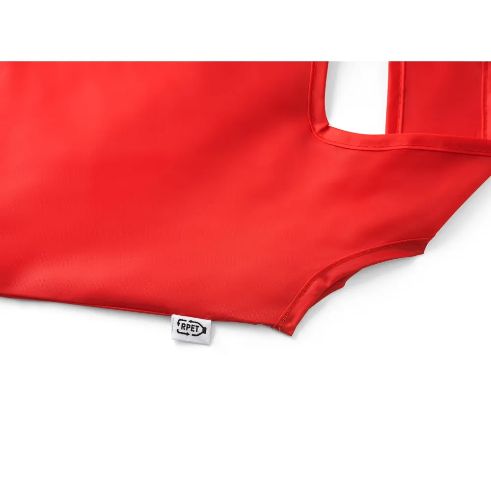 BEIRA. Sacola dobrável em poliéster reciclado 190T com alças