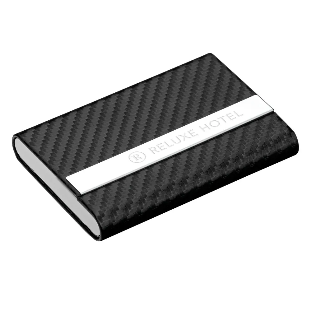 MILLARD. Porta cartões em metal e c.sintético