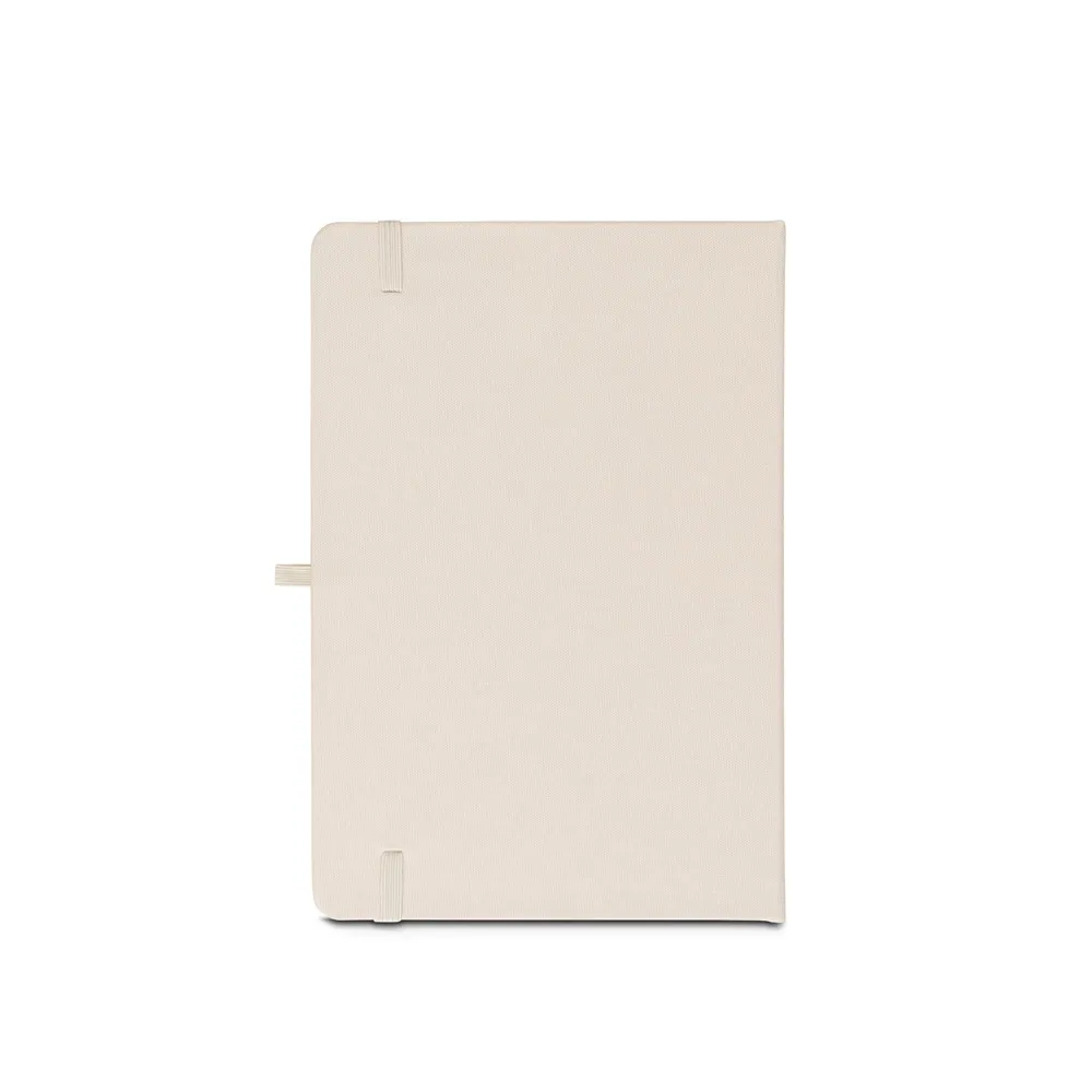 ANNE. Caderno A5 de capa dura em PET 100% reciclado com 160 páginas pautadas recicladas