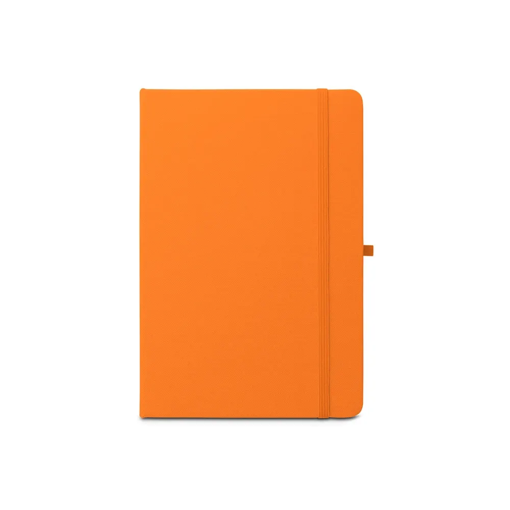 ANNE. Caderno A5 de capa dura em PET 100% reciclado com 160 páginas pautadas recicladas