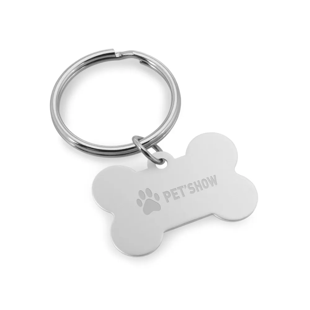 PAW. Chaveiro osso em alumínio