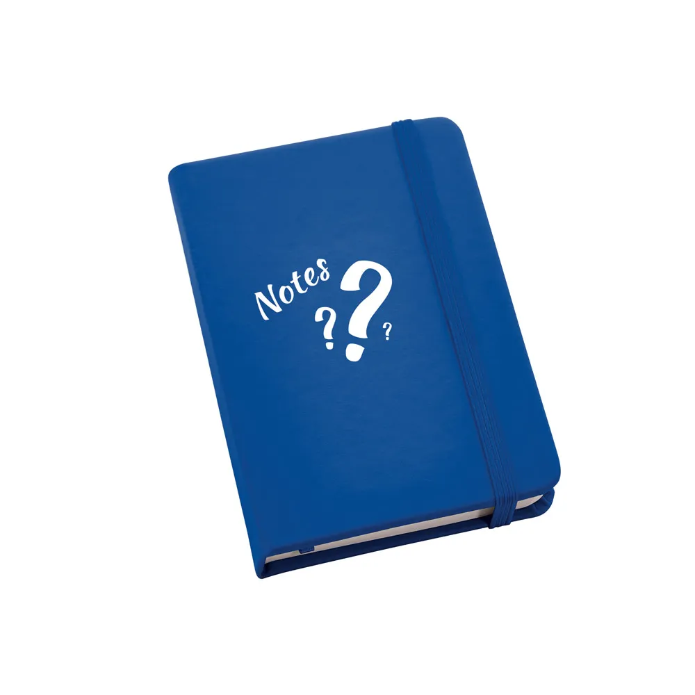 Caderneta tipo Moleskine Personalizada 9 X 14 cm