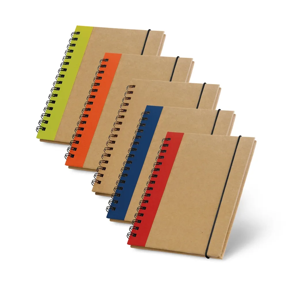 CORNISH. Caderno A6 em cartão com páginas lisas reciclado-93428