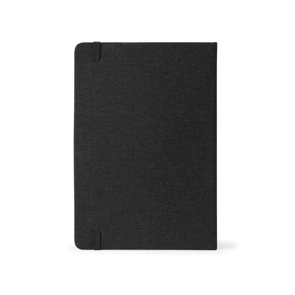 HOMERO. Conjunto composto por um caderno A5 de capa rígida e uma caneta esferográfica em bambu