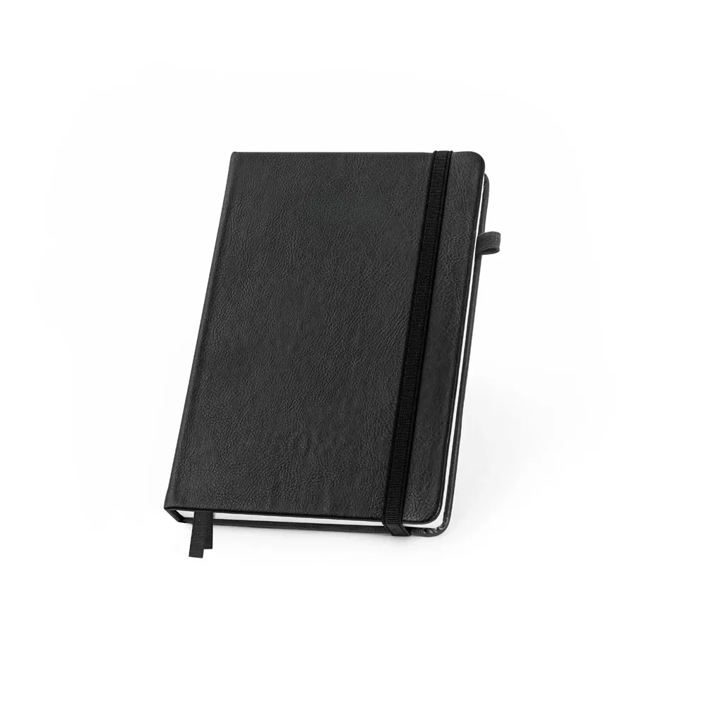HEANEY. Caderno em PU à base de água com agenda integrada e página pautadas