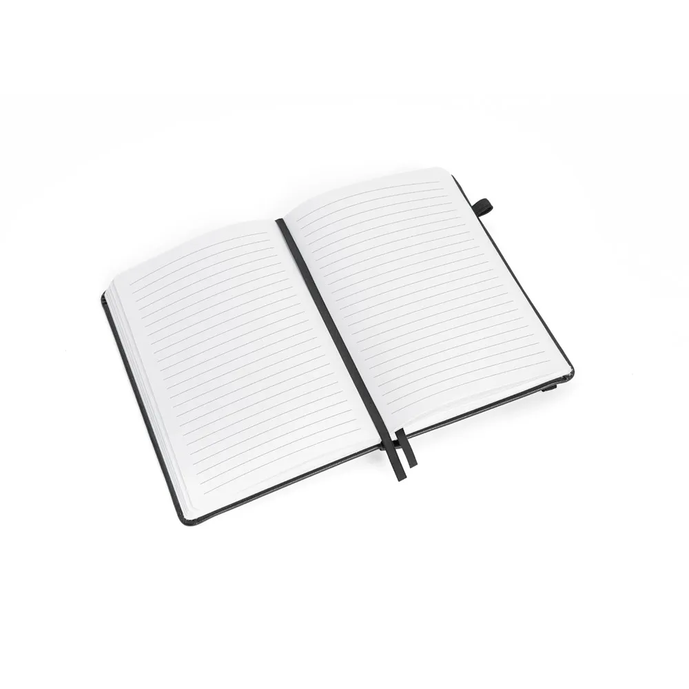 HEANEY. Caderno em PU à base de água com agenda integrada e página pautadas