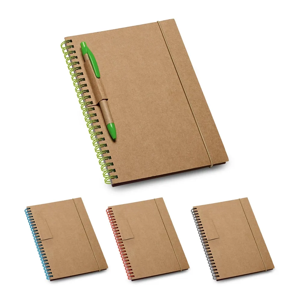 GARDEN. Caderno B6 com páginas pautadas reciclado-93708