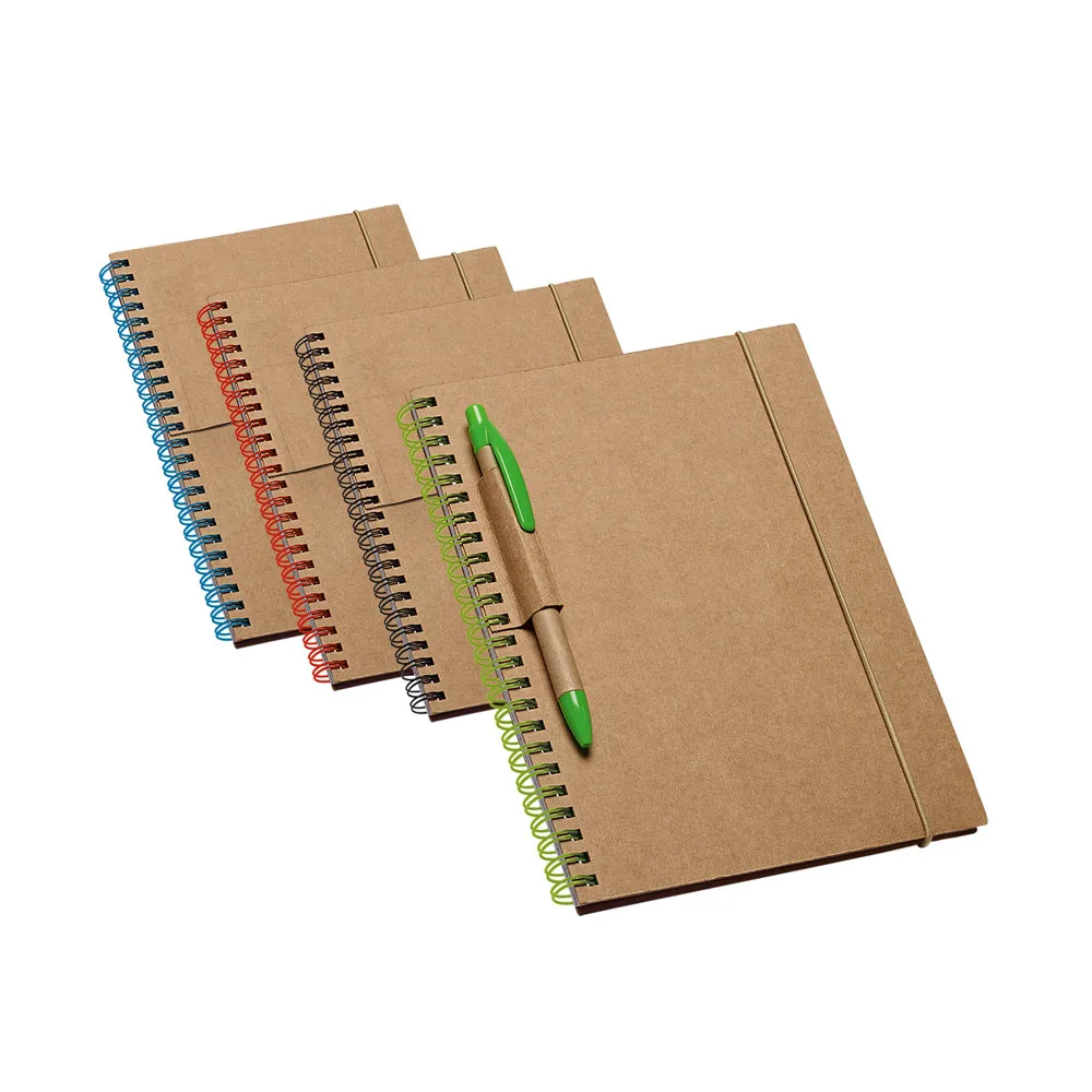 GARDEN. Caderno B6 com folhas pautadas reciclado-93708