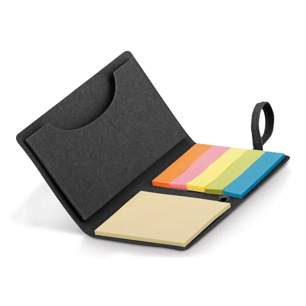 TAZY. Porta cartões em kraft reciclado com elástico