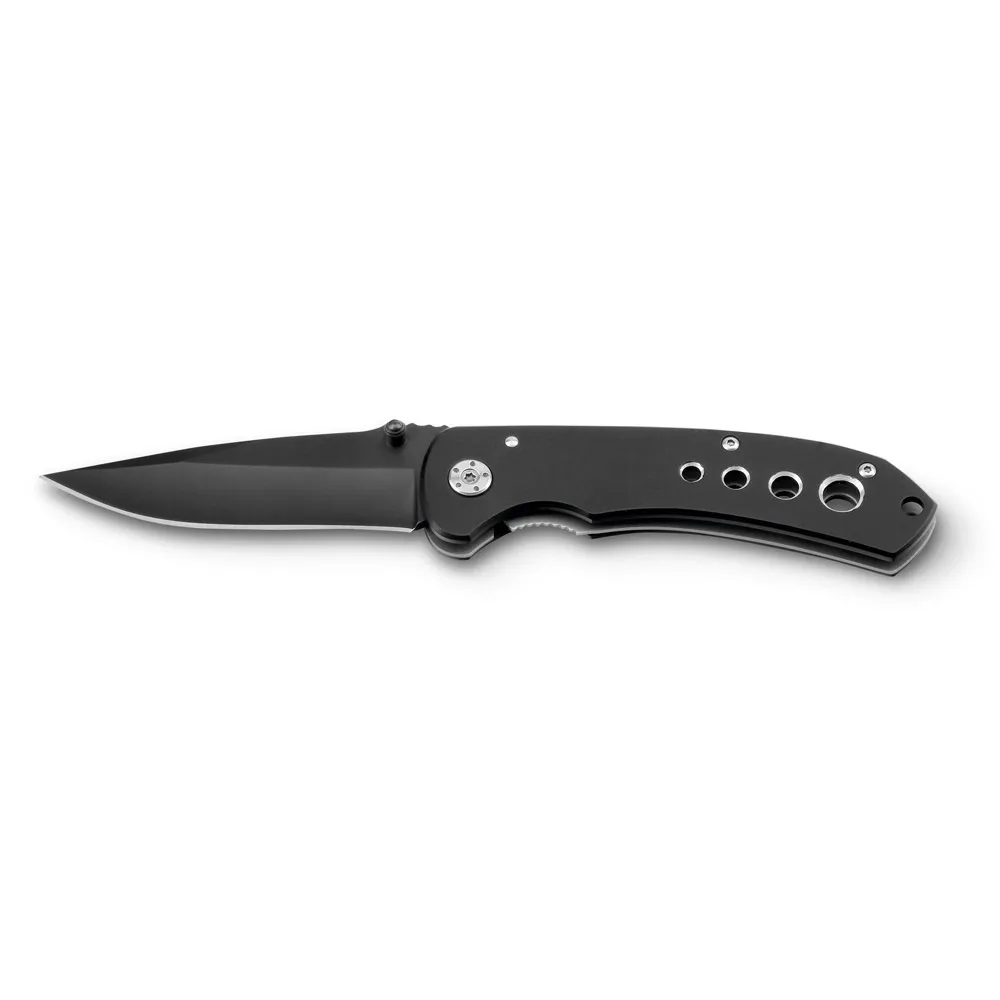 NINJA. Canivete em aço inox e metal com fecho de segurança