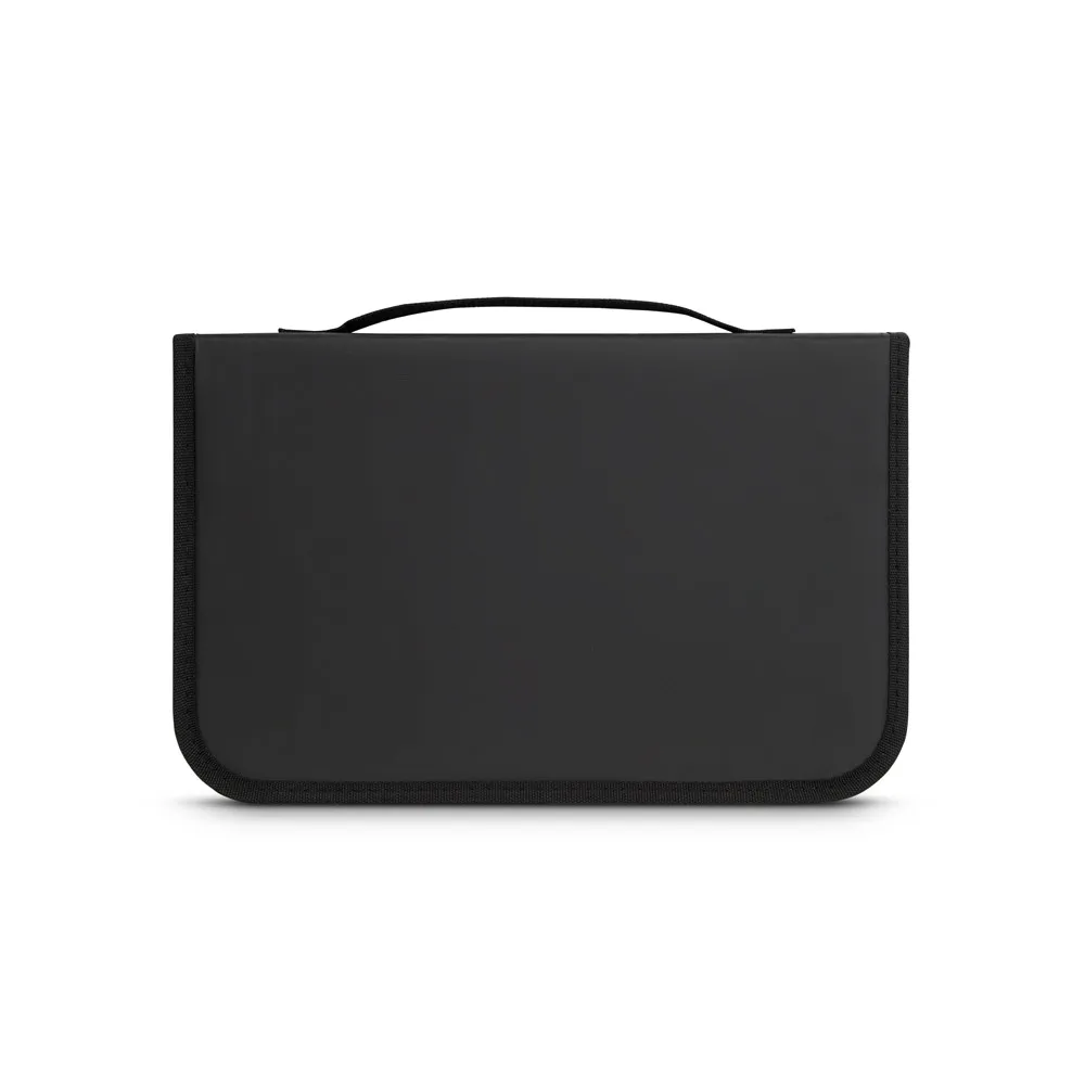 RAVIOLI. Kit churrasco em estojo em 210D com peças em aço inox e PP