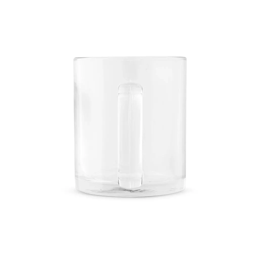 CARMO. Caneca em vidro para sublimação 350 mL