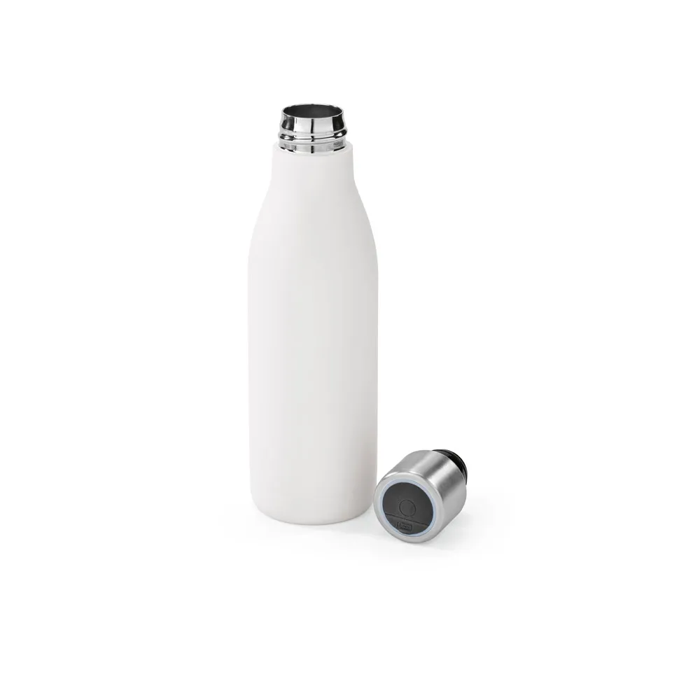 CHILWELL. Garrafa em aço inox (90% reciclado) de parede dupla térmica 500 mL