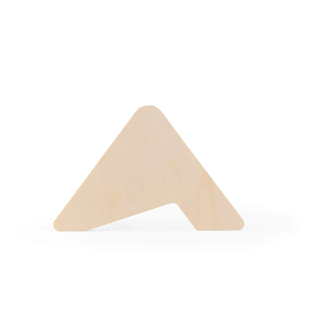 PLYCORK. Porta copos em madeira com 6 bases para copos em cortiça