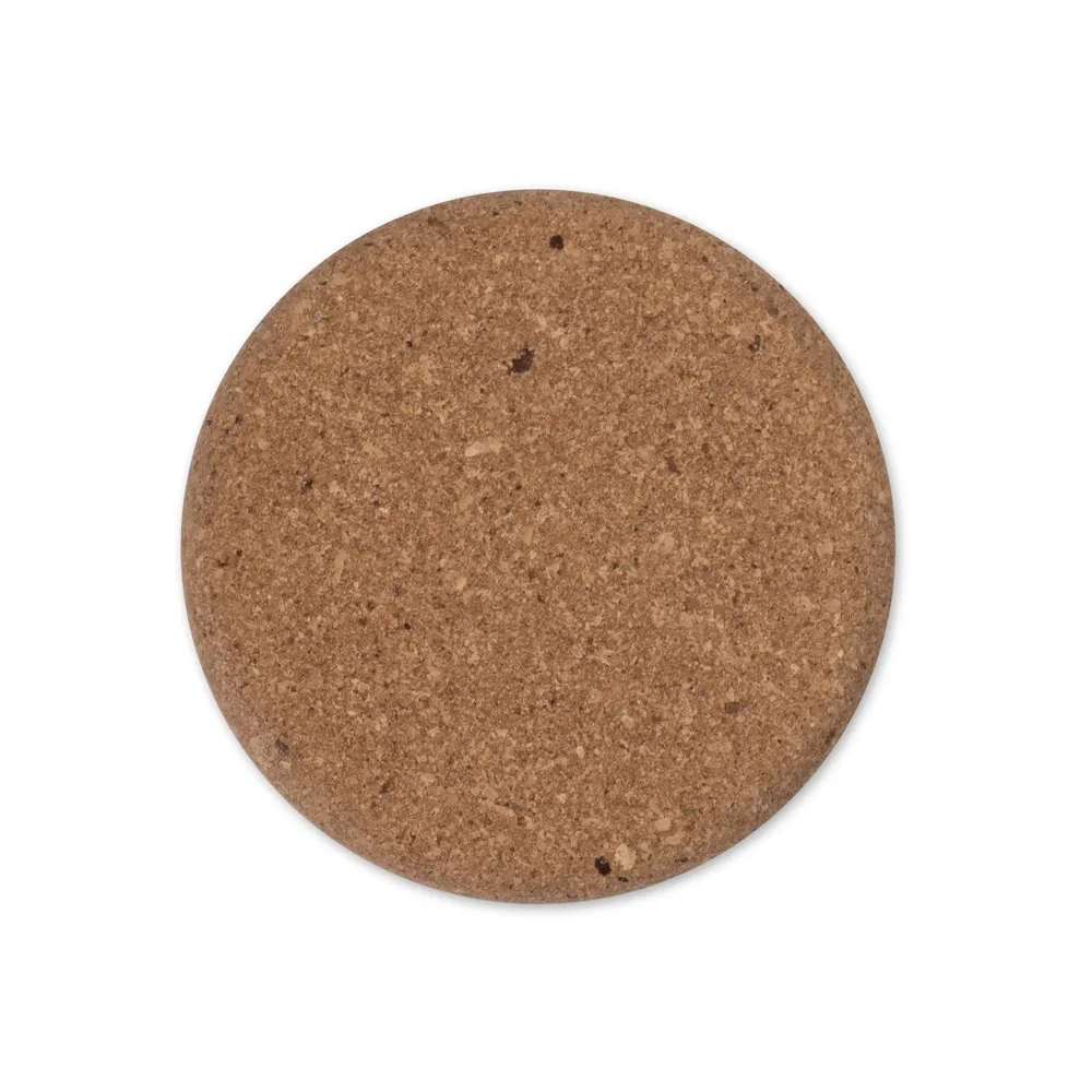 DALEY. Squeeze em aço inox de parede simples, com tampa em cortiça 760 mL