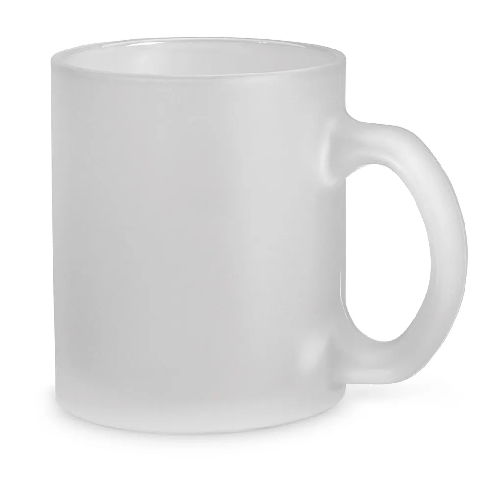KENNY M. Caneca em vidro com efeito fosco (530 mL)