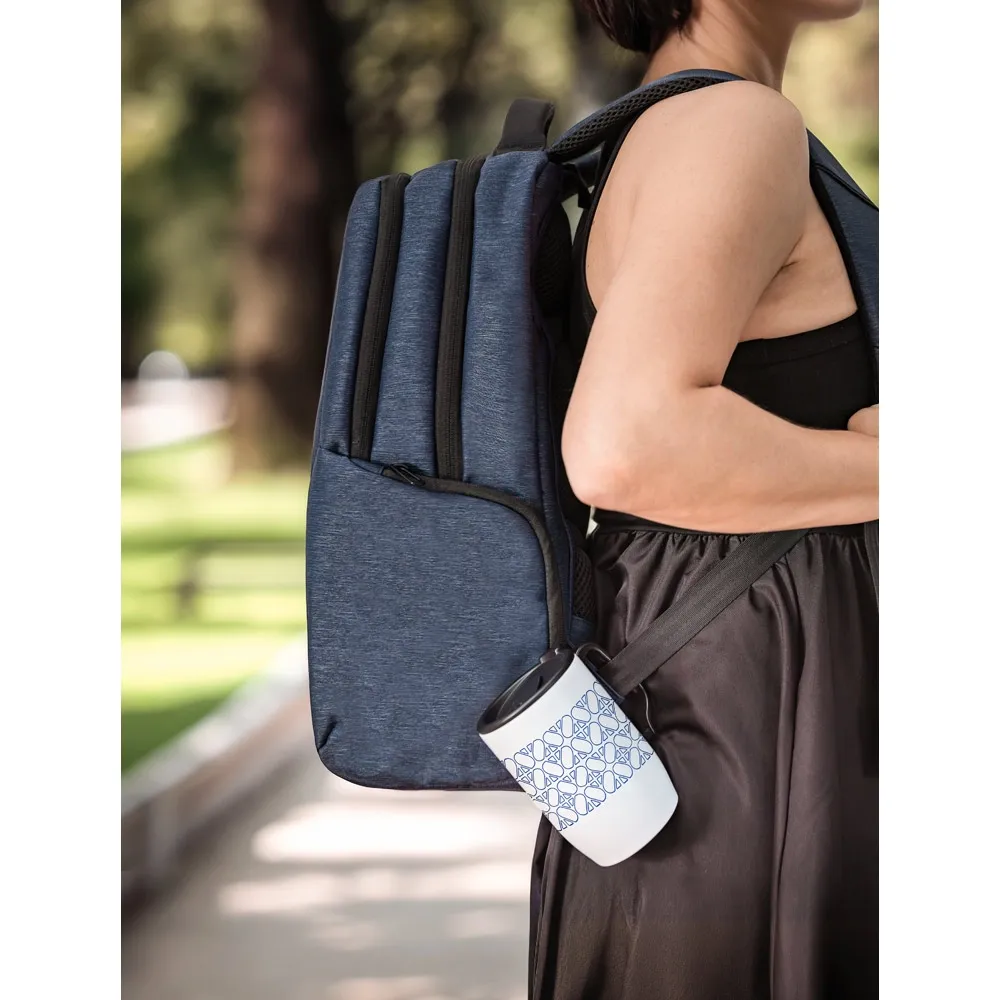 BONATTI. Caneca de viagem térmica em aço inox (400 mL)