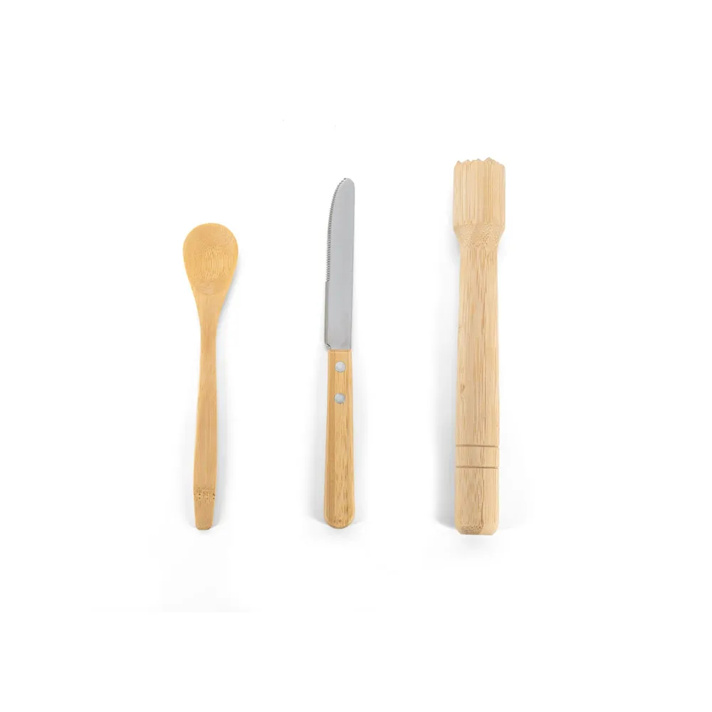 KRATENA. Kit para caipirinha com 5 peças em bambu
