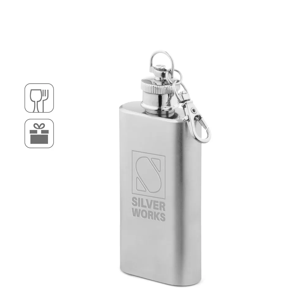 MUSE S. Garrafa de bolso em aço inox (50 mL)-94436