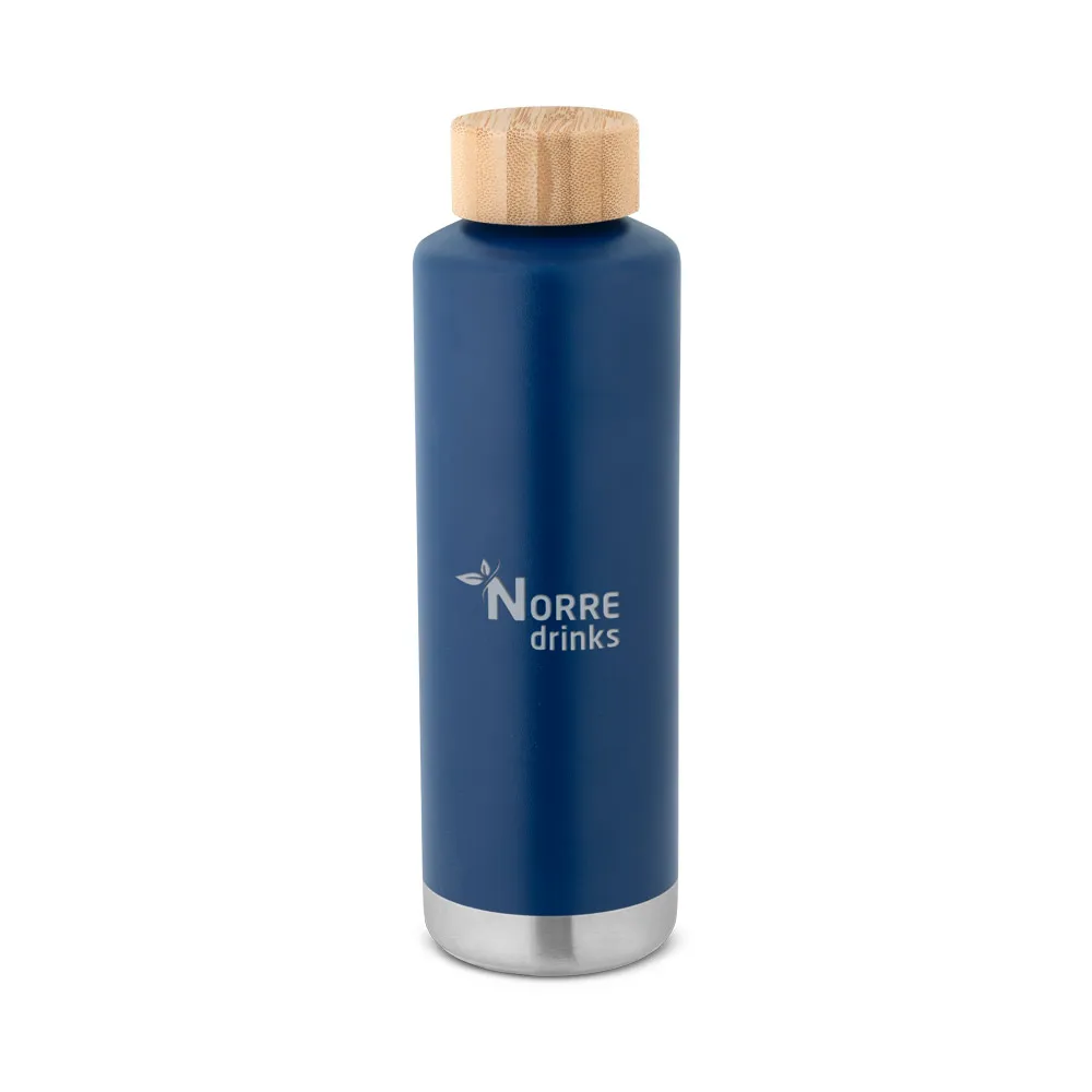 NORRE BOTTLE. Garrafa em aço inox de parede dupla térmica, isolada a vácuo 640 mL