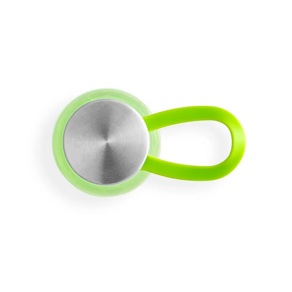 SENNA. Squeeze em PET 100% reciclado com alça de silicone 590 mL