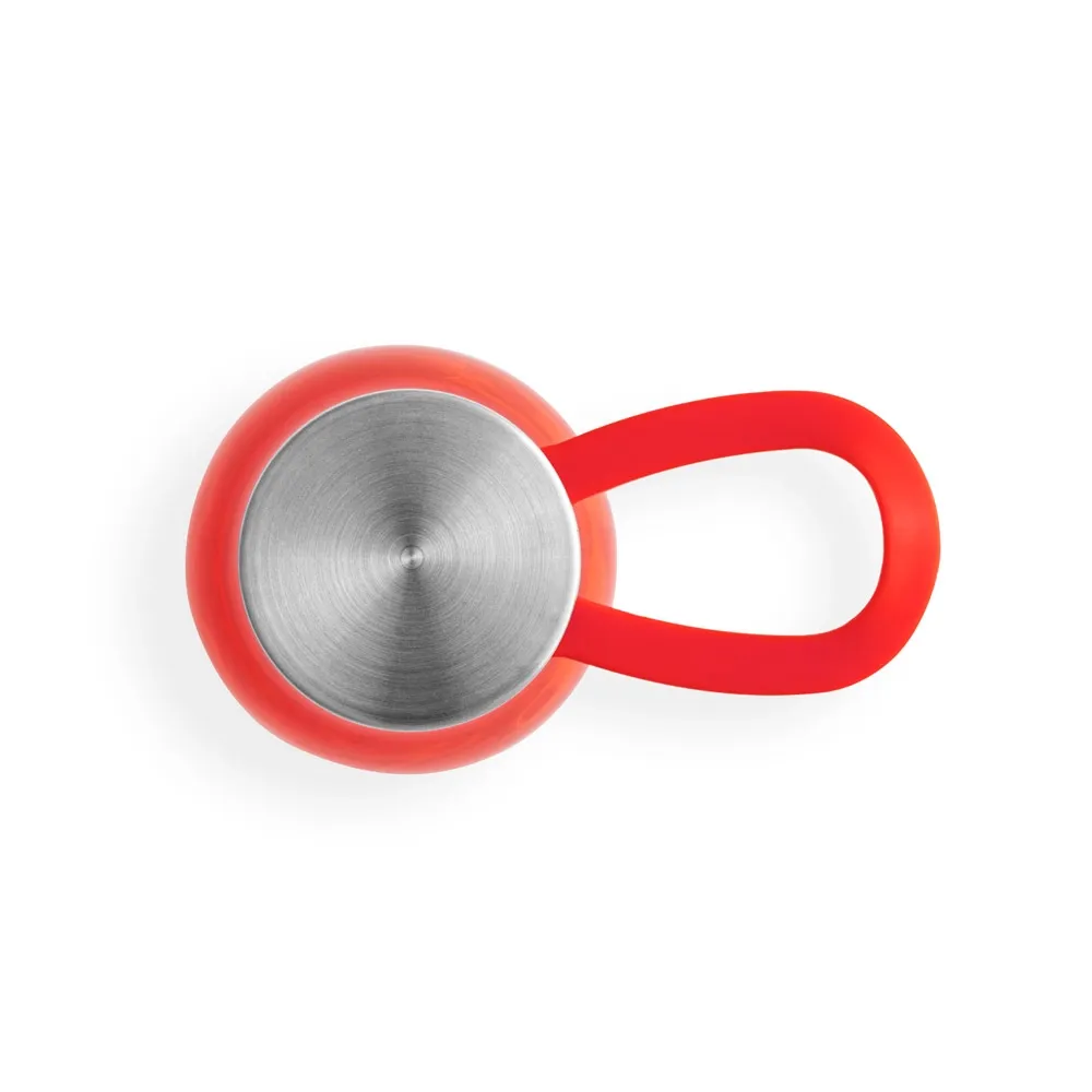 SENNA. Squeeze em PET 100% reciclado com alça de silicone 590 mL