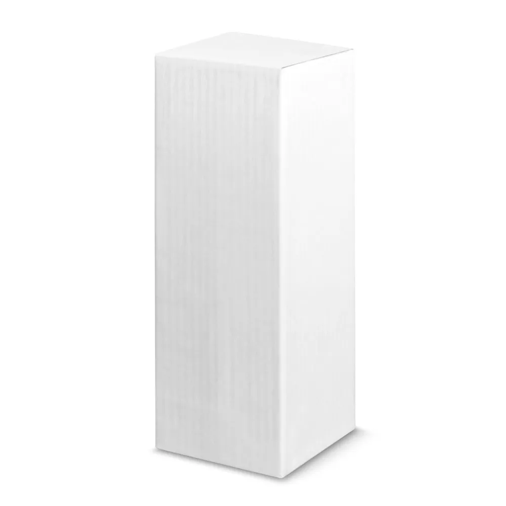 AMORTI. Garrafa para sublimação em aço inox de parede dupla térmica, isolada a vácuo, com tampa em aço inox 510 mL