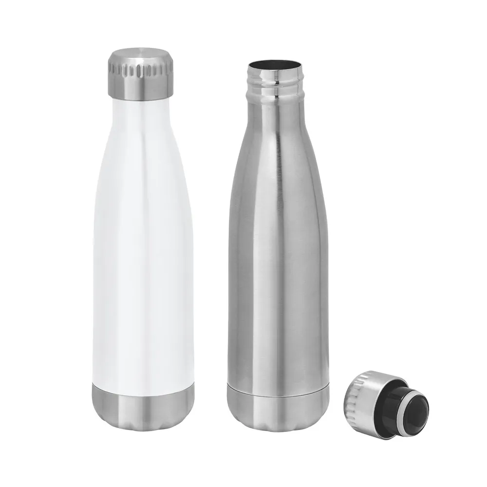 AMORTI. Garrafa térmica para sublimação em aço inox 510 mL-94958