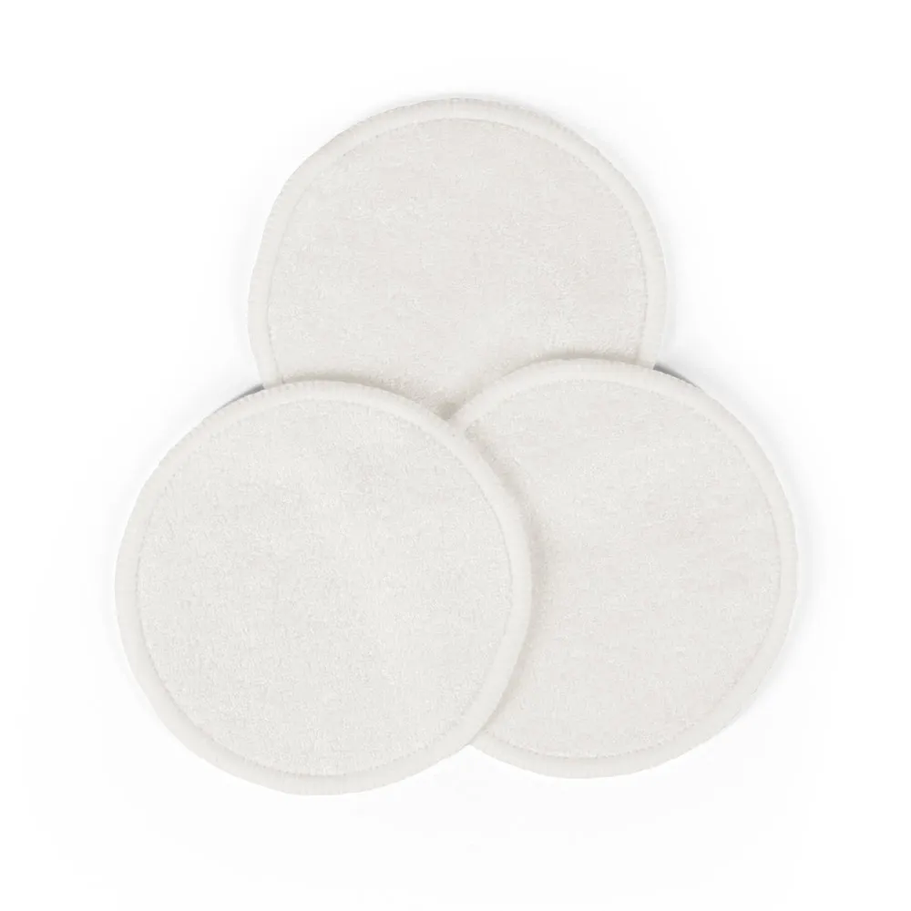 ELISE. Conjunto de 3 discos de limpeza facial laváveis e reutilizáveis