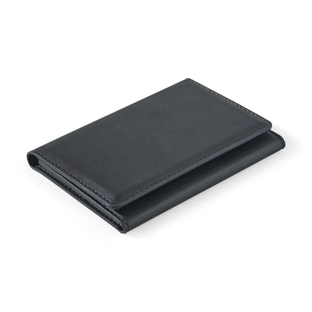 HARALD. Carteira magnética em PU de grande capacidade com bloqueio RFID
