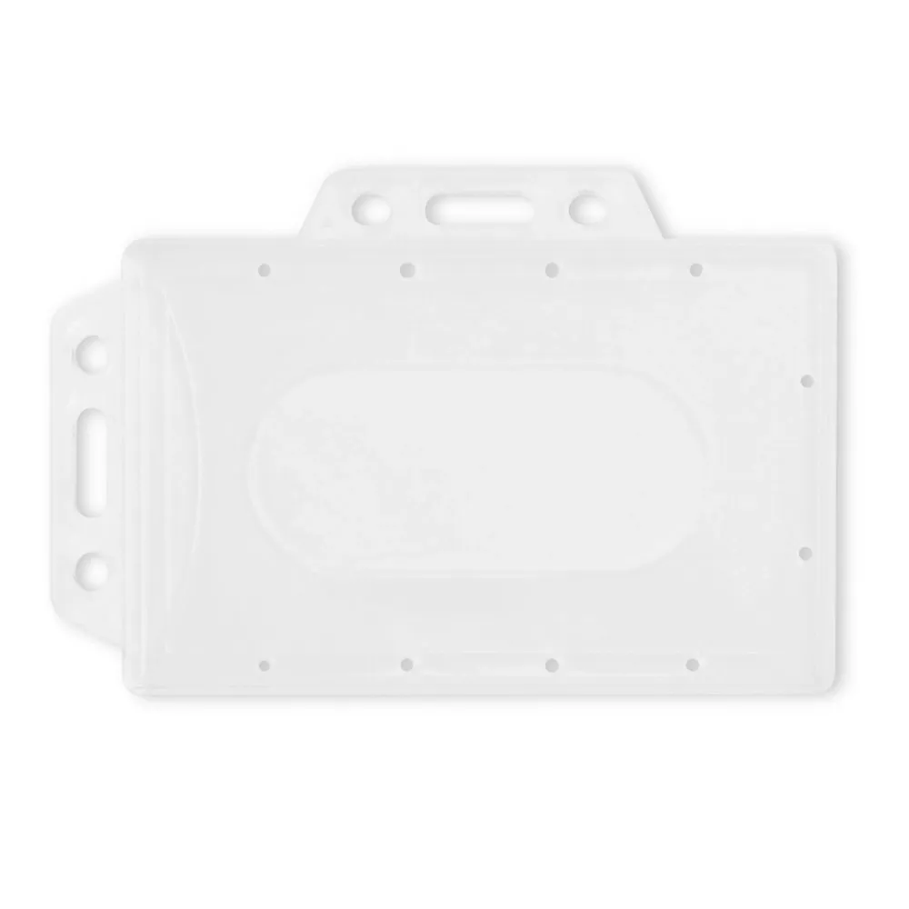 PRYM. Porta-crachá em PP, com possibilidade de ser utilizado tanto na vertical como na horizontal