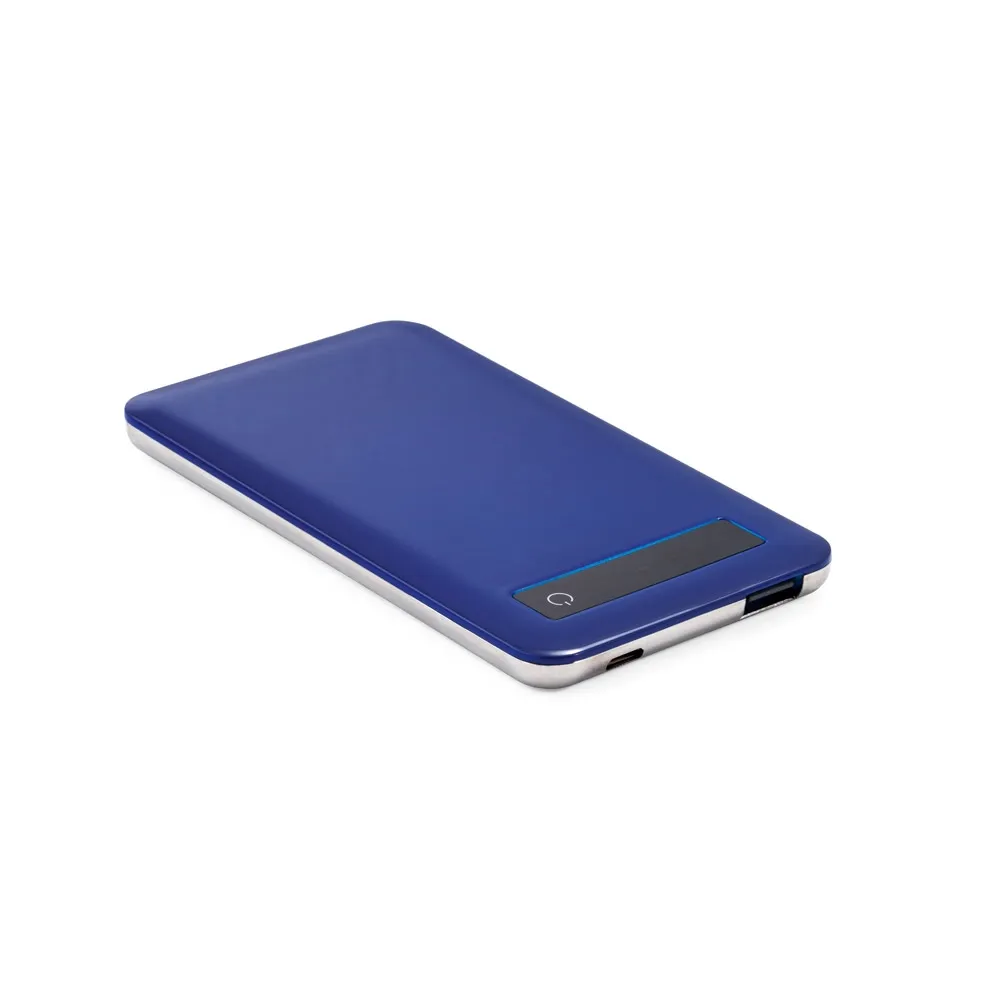 SAGAN. Bateria portátil com ecrã touch e indicador de carga 4 000 mAh
