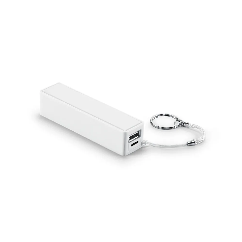 BIT 1. Bateria portátil em ABS (1 200 mAh)