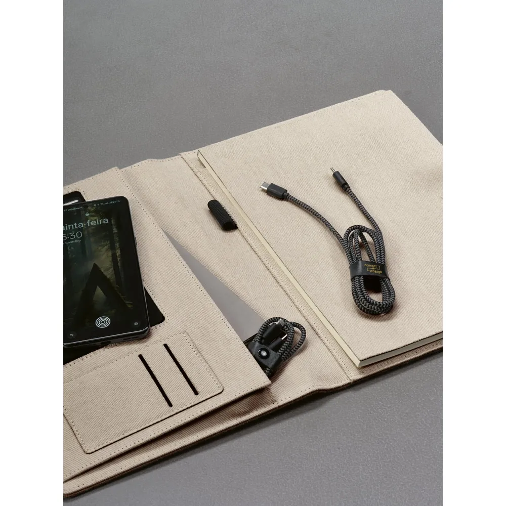 YONATH. Cabo USB-C de carregamento rápido em PET 100% reciclado (100% rPET)