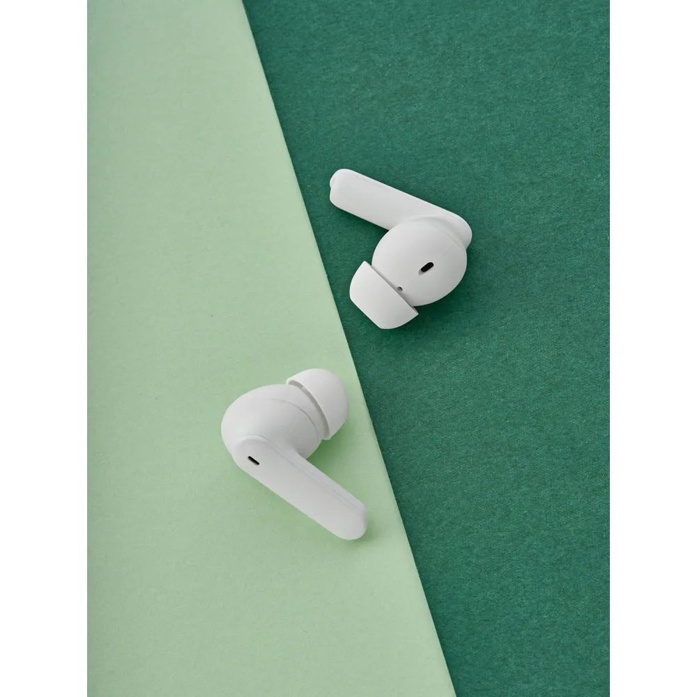 PASCAL. Fone de ouvido wireless em ABS 100% reciclado e autonomia de 6h