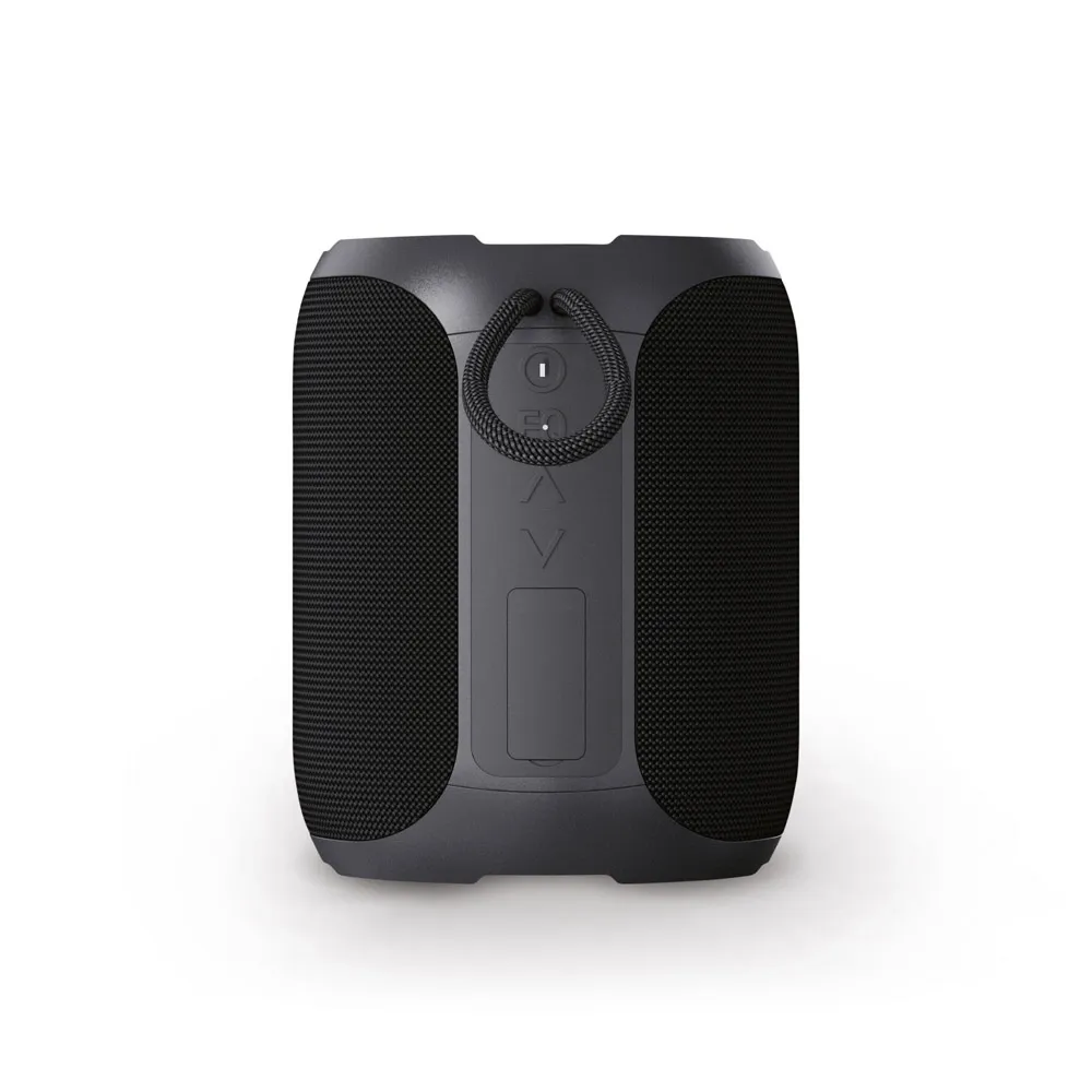AVICENNA. Caixa de som em ABS 100% reciclado à prova de água com classificação IPX6 2 600 mAh