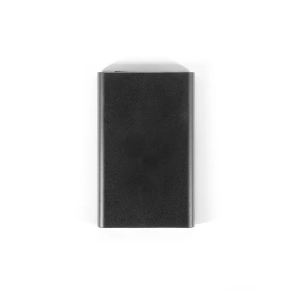 WRIGHT 5. Bateria portátil magnética com carregamento super-rápido em alumínio reciclado e ABS reciclado (5 000 mAh)